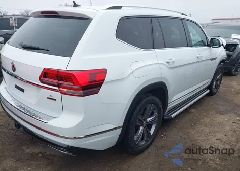 2019 Volkswagen Atlas 3.6L V6 Sel R-Line z USA, uszkodzony, nr VIN 1V2RR2CA8KC531590